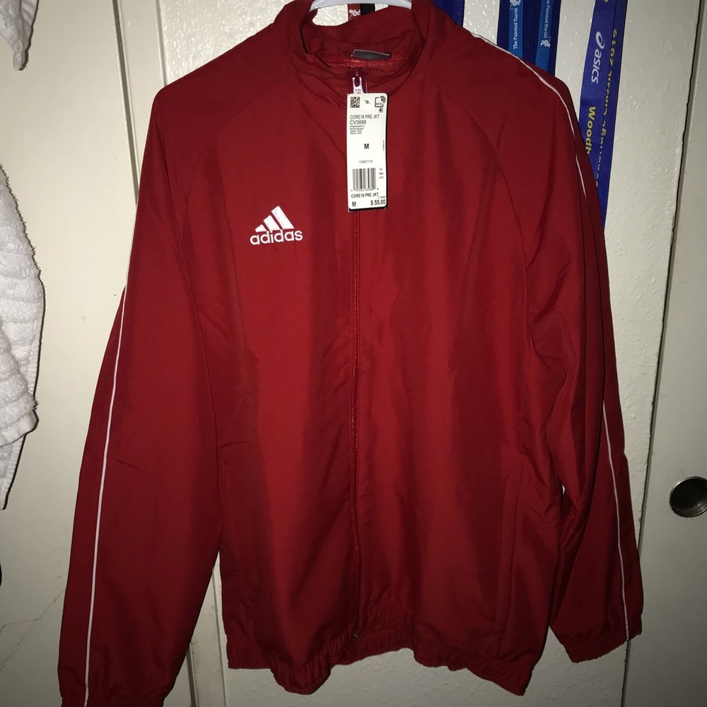 Addida’s Jacket Power Red. - Picture 2 of 6